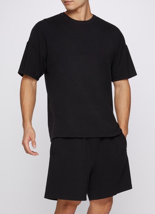 Figure View - Click To Enlarge - SKIMS - Jersey Lounge Oversized T-Shirt