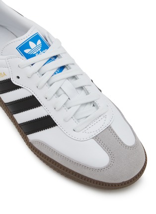 Detail View - Click To Enlarge - ADIDAS - Samba OG Low Top Leather Sneakers