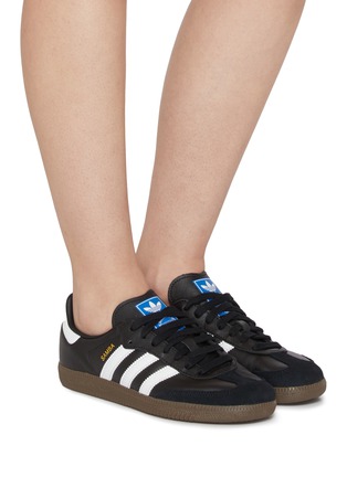 Figure View - Click To Enlarge - ADIDAS - Samba OG Leather Sneakers