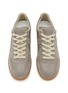 Detail View - Click To Enlarge - MAISON MARGIELA - Replica Suede Leather Sneakers