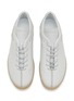 Detail View - Click To Enlarge - MM6 MAISON MARGIELA - Lace Up Leather Men's Sneakers