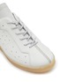 Detail View - Click To Enlarge - MM6 MAISON MARGIELA - Lace Up Leather Men's Sneakers