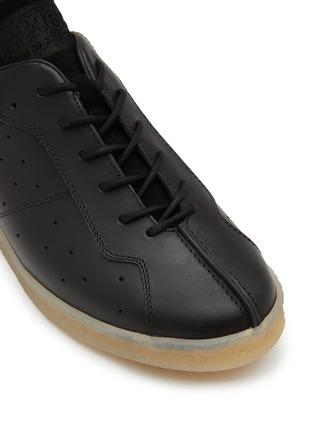 Detail View - Click To Enlarge - MM6 MAISON MARGIELA - Lace Up Leather Men's Sneakers