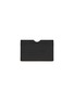 Main View - Click To Enlarge - MM6 MAISON MARGIELA - Numeric Logo Embossed Leather Cardholder