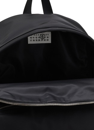 Detail View - Click To Enlarge - MM6 MAISON MARGIELA - Numeric Nylon Backpack