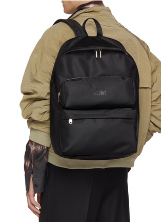 Figure View - Click To Enlarge - MM6 MAISON MARGIELA - Numeric Nylon Backpack