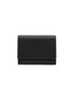 Main View - Click To Enlarge - MM6 MAISON MARGIELA - Numeric Logo Embossed Leather Trifold Cardholder