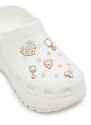 Detail View - Click To Enlarge - CROCS - Pearl Gates Jibbitz Charm — Set of 5