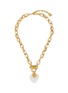 Main View - Click To Enlarge - GOOSSENS - Coeur Précieux Heart Gold-Plated Chain Necklace