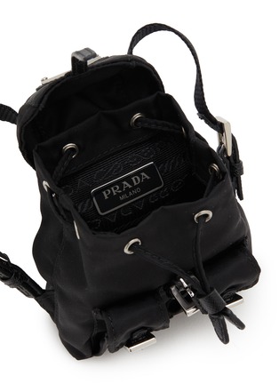 Detail View - Click To Enlarge - PRADA - Tessuto Travel Backpack Charm