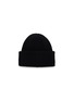 Figure View - Click To Enlarge - MONCLER - Logo Patch Wool Cashmere Beanie