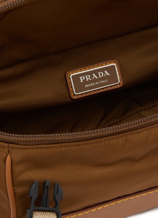  - PRADA - Vitello Trimmed Tessuto Re-nylon And Leather Shoulder Bag