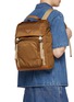 Figure View - Click To Enlarge - PRADA - Tessuto Vitello Backpack