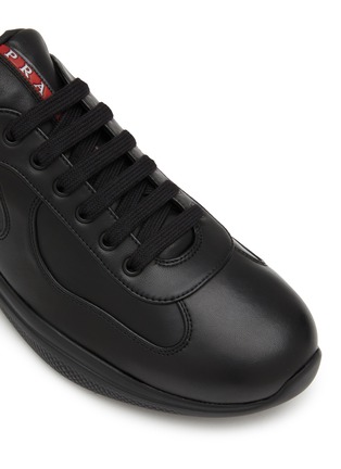 Detail View - Click To Enlarge - PRADA - America’s Cup Leather Men's Sneakers