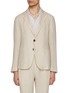 Main View - Click To Enlarge - ZEGNA - Unlined Oasi Lino Shirt Jacket