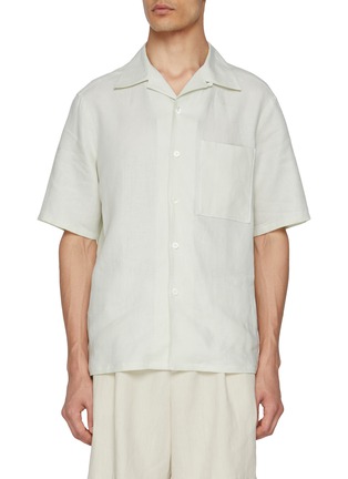 Main View - Click To Enlarge - ZEGNA - Oasi Lino Shirt