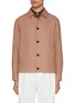 Main View - Click To Enlarge - ZEGNA - Button Up Oasi Lino Chore Jacket