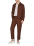 Figure View - Click To Enlarge - ZEGNA - Button Up Oasi Lino Chore Jacket