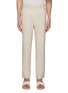 Main View - Click To Enlarge - ZEGNA - Elastic Waist Oasi Lino Pants