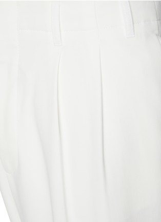  - BRUNELLO CUCINELLI - Crepe Cuffed Cotton Pants