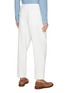 Back View - Click To Enlarge - BRUNELLO CUCINELLI - Crepe Cuffed Cotton Pants