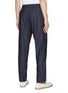 Back View - Click To Enlarge - BRUNELLO CUCINELLI - Drawstring Dyed Denim Harem Pants