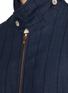  - BRUNELLO CUCINELLI - Water Resistant Wool Linen Silk Ramie Bomber Jacket