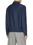 Back View - Click To Enlarge - BRUNELLO CUCINELLI - Water Resistant Wool Linen Silk Ramie Bomber Jacket