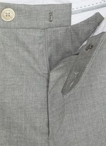 BRUNELLO CUCINELLI | Wool Bermuda Shorts | Men | Lane Crawford