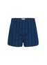 Main View - Click To Enlarge - DEREK ROSE - Royal Striped Cotton Boxer