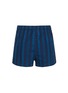 Figure View - Click To Enlarge - DEREK ROSE - Royal Striped Cotton Boxer