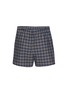 Figure View - Click To Enlarge - DEREK ROSE - Barker Chequered Cotton Boxer