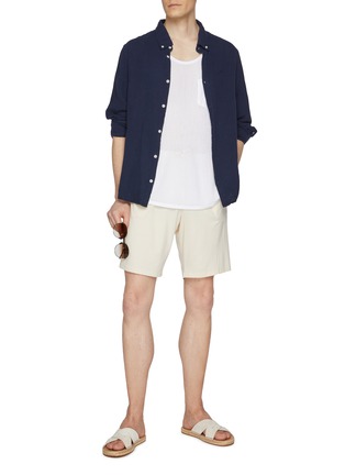 Figure View - Click To Enlarge - DEREK ROSE - Basel Lounge Shorts