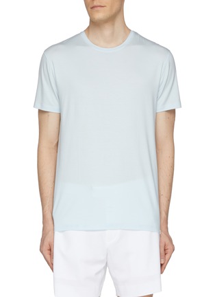 Main View - Click To Enlarge - DEREK ROSE - Basel Short Sleeve T-Shirt