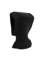 LEMAIRE | Knitted Wool Hood | BLACK | Women | Lane Crawford