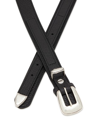 Detail View - Click To Enlarge - LEMAIRE - Minimal Leather Western Belt