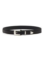 LEMAIRE | Minimal Leather Western Belt | BROWN | Women
