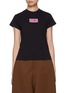 Main View - Click To Enlarge - MM6 MAISON MARGIELA - Numeric Logo Tap Cotton T-Shirt