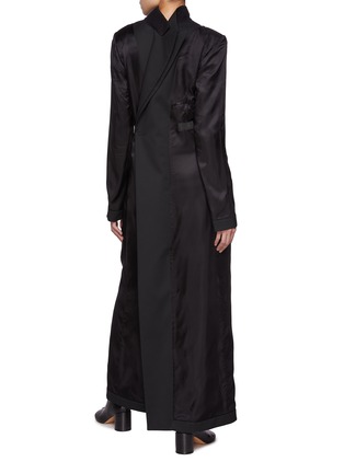 Figure View - Click To Enlarge - MM6 MAISON MARGIELA - Two Way Stain Blazer Maxi Dress