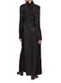 Figure View - Click To Enlarge - MM6 MAISON MARGIELA - Two Way Stain Blazer Maxi Dress