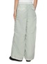 Back View - Click To Enlarge - SACAI - Dyed Effect Belted Nylon Wide Leg Pants