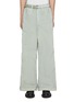 Main View - Click To Enlarge - SACAI - Dyed Effect Belted Nylon Wide Leg Pants