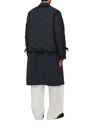 Back View - Click To Enlarge - SACAI - Double Layer Coat Jacket