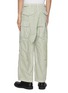 Back View - Click To Enlarge - SACAI - Dyed Effect Belted Cotton Straight Leg Cargo Pants