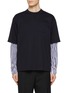 Main View - Click To Enlarge - SACAI - Double Sleeve Pocket T-Shirt