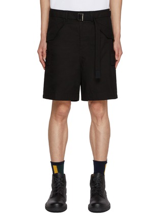 Main View - Click To Enlarge - SACAI - Strap Detail Cargo Shorts