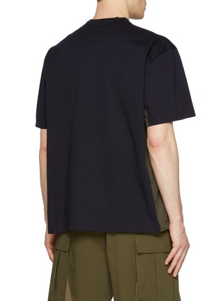 Back View - Click To Enlarge - SACAI - Underarm Insert Pocket T-Shirt