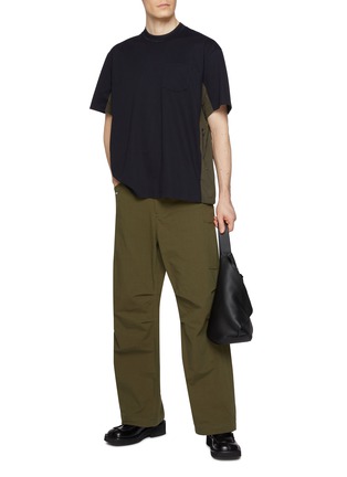 Figure View - Click To Enlarge - SACAI - Underarm Insert Pocket T-Shirt