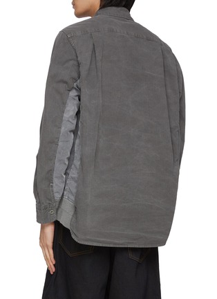 Back View - Click To Enlarge - SACAI - Underarm Insert Front Pocket Shirt