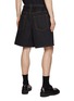 Back View - Click To Enlarge - SACAI - Contrast Stitching Belted Denim Shorts